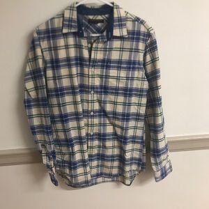Banana Republic Medium Plaid Button-Down